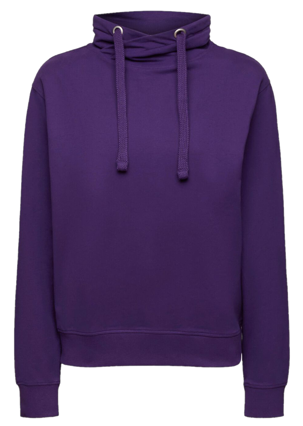 SUDADERA CON CUELLO MAO Y CORDON MUJER ESPRIT Korner