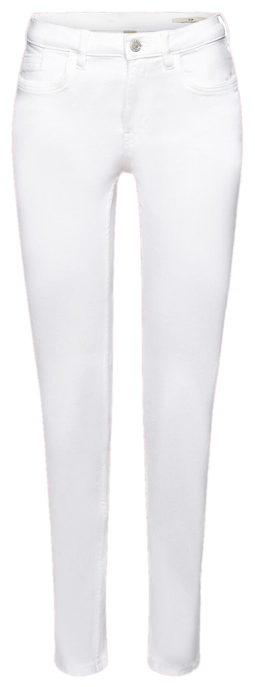 Vaqueros Skinny Para Mujer De Esprit - Tejido Elástico Moldeador, Cintura Con Trabillas Y Botón Metálico
