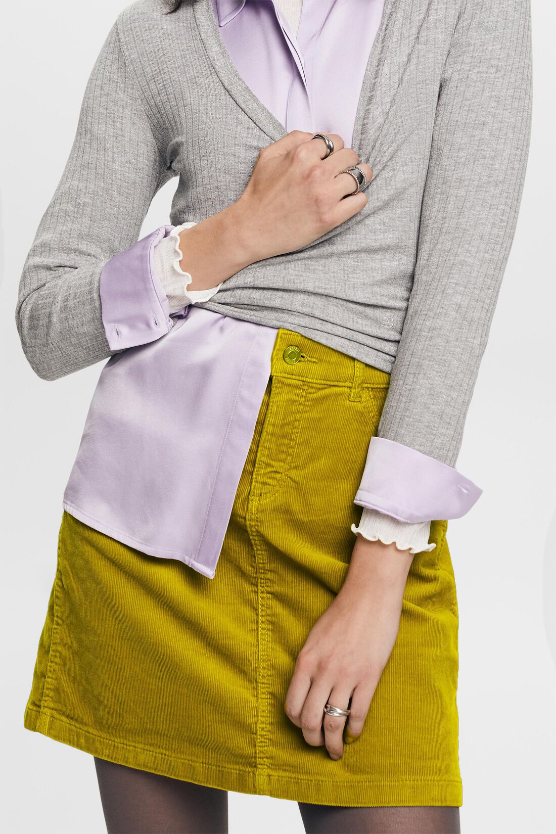 Esprit corduroy skirt online