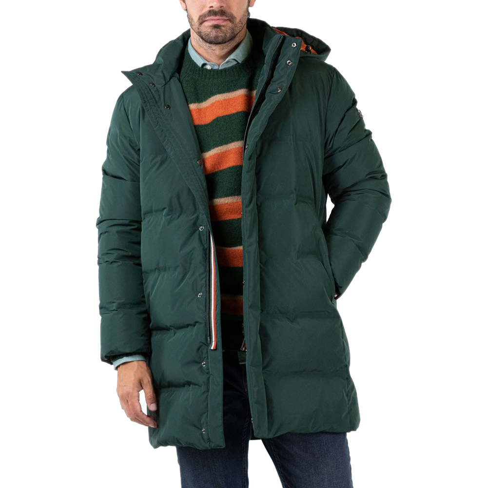 abrigo pluma de ganso