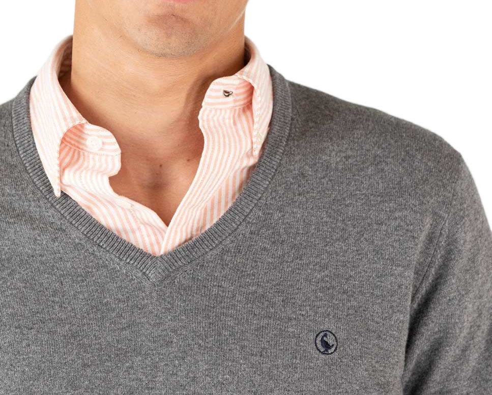 Jersey El Ganso Cremallera Gris para hombre