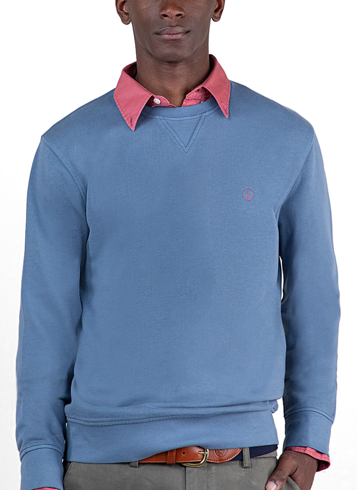 SUDADERA HOMBRE GANSO SUDADERA CUELLO CAJA GARMENT D