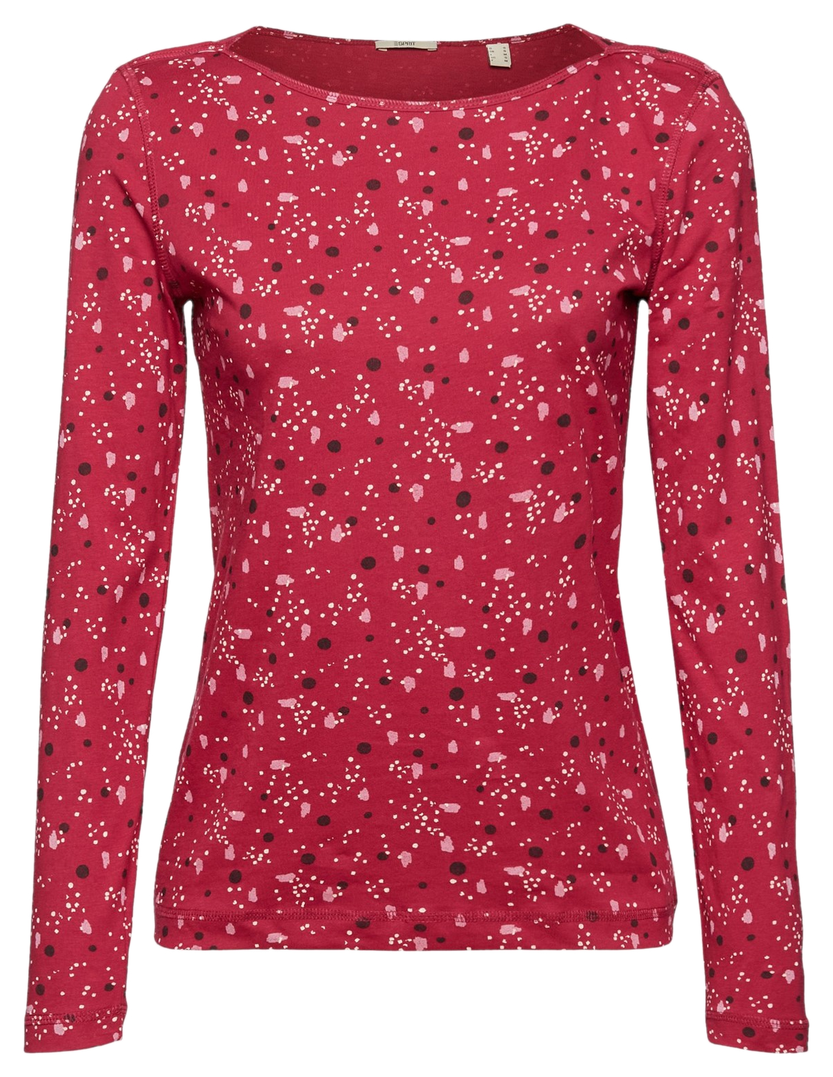 CAMISETA MANGA LARGA ESTAMPADA CON BARCO ESPRIT