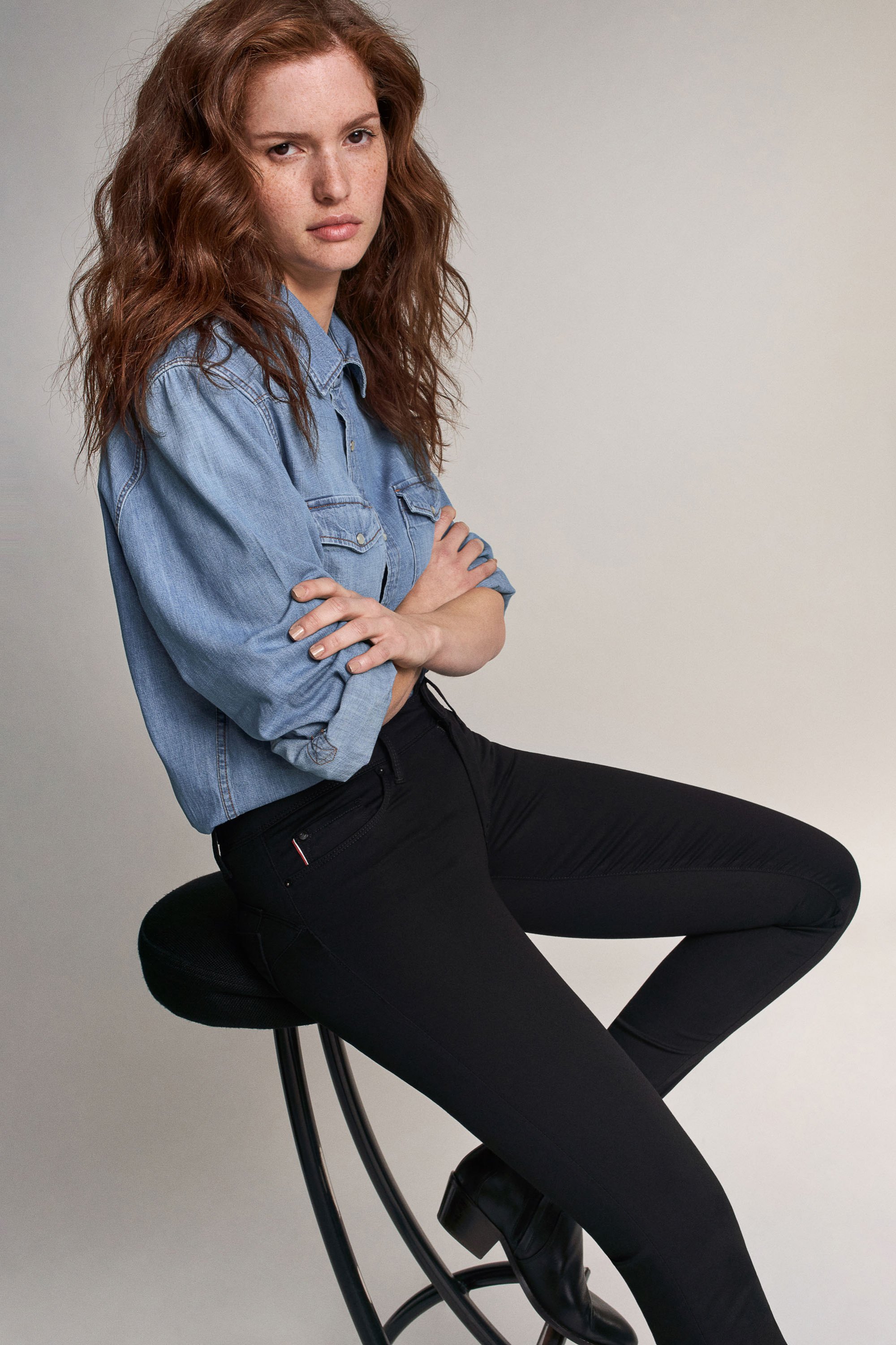SALSA WONDER PUSH UP SKINNY - Korner