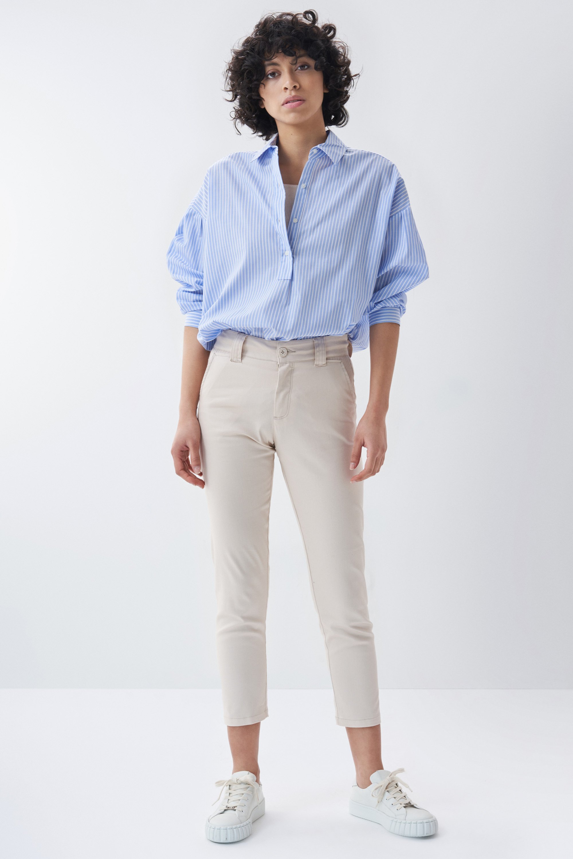 Pantalones chinos salsa mujer cheap