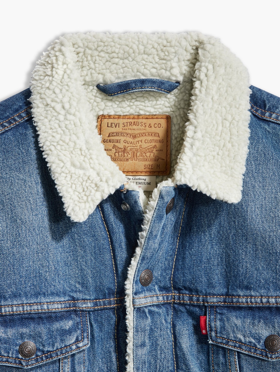 CAZADORA VAQUERA HOMBRE LEVIS TYPE 3 SHERPA TRUCKER FABLE