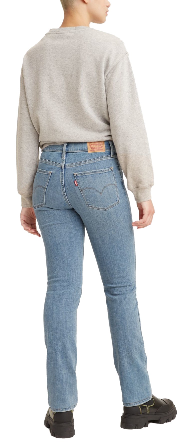 VAQUERO MUJER LEVIS 724 HIGH RISE STRAIGHT SLATE I - Korner