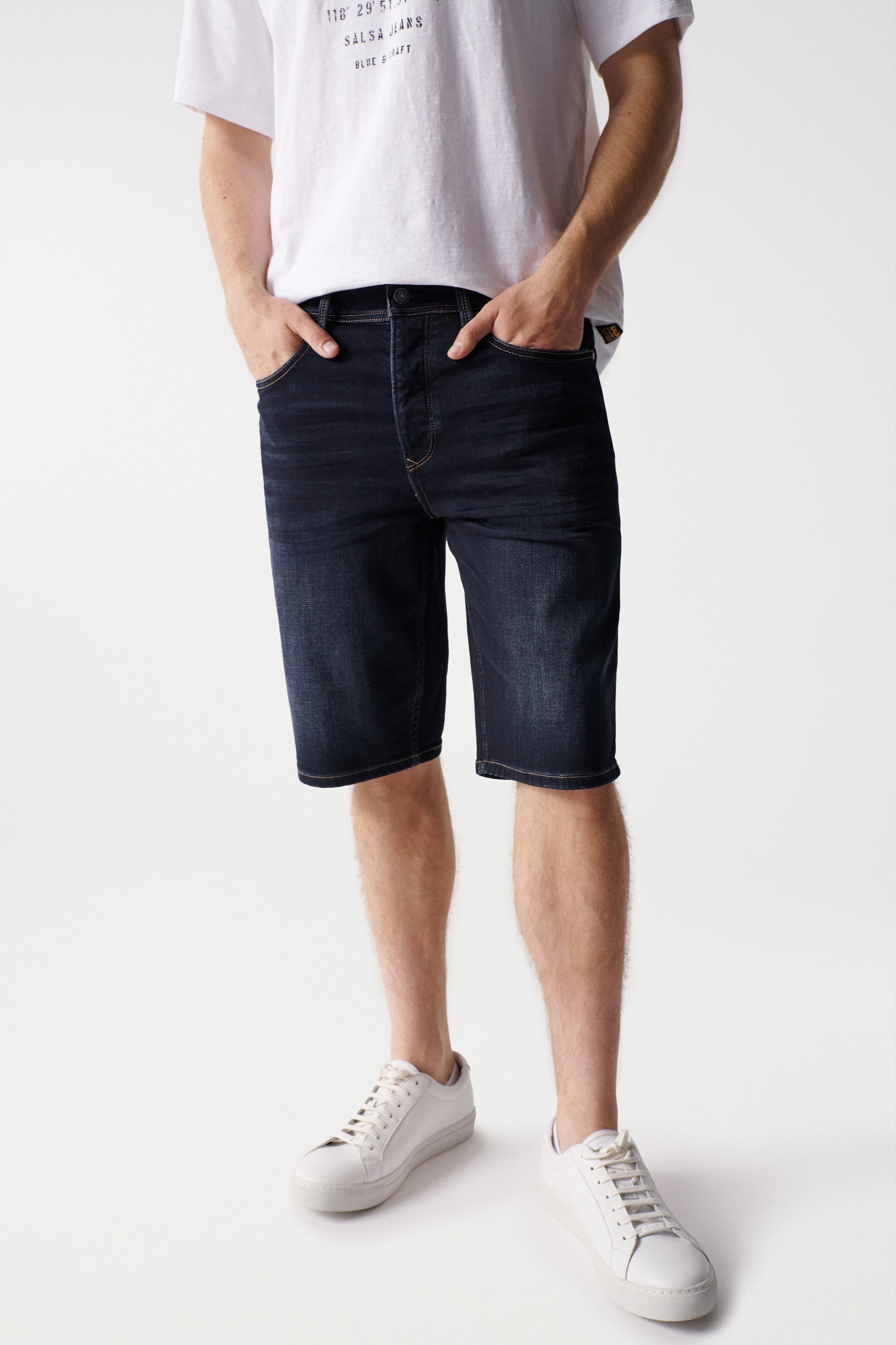 Pantalon corto hotsell tejano hombre