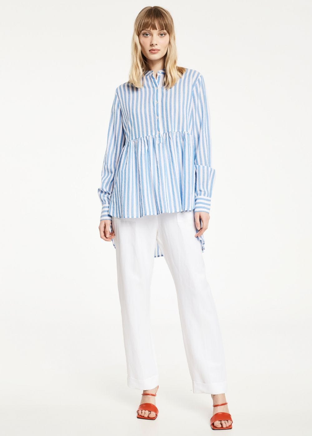 BLUSA ESTAMPADA A RAYAS MUJER GAUDI Korner