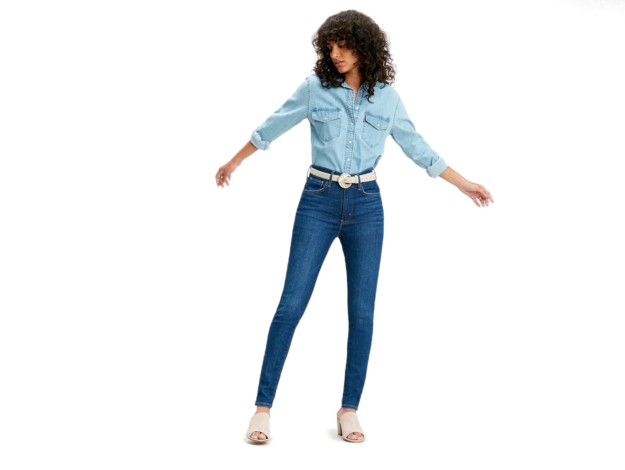 VAQUERO MUJER LEVIS SUPER SKINNY CATCH M - Korner