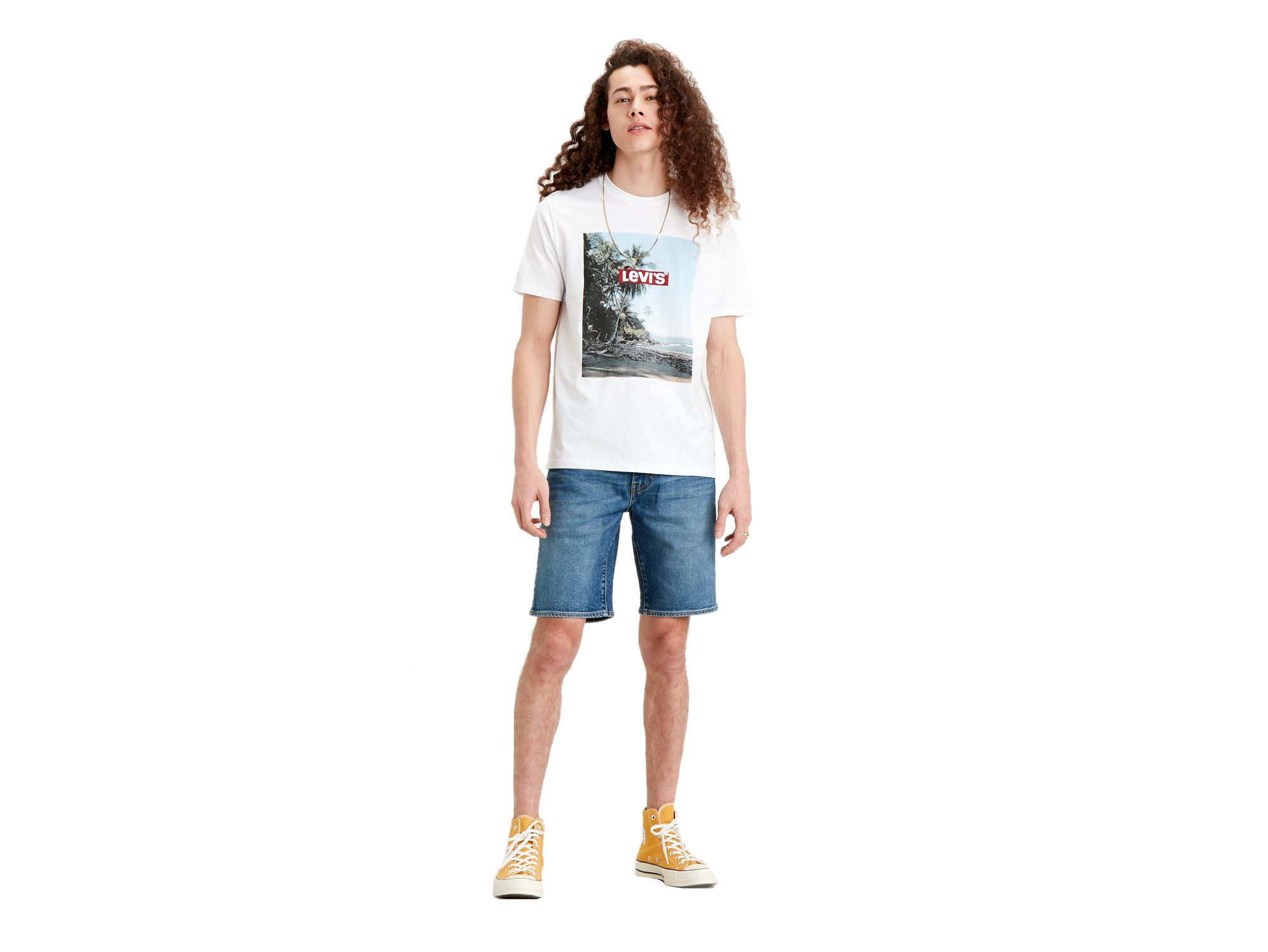 Short de mezclilla hombre levi's clearance