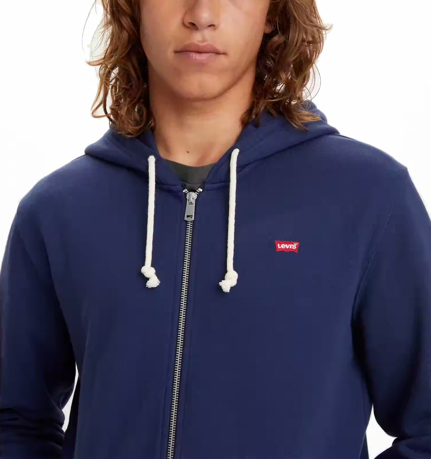 SUDADERA CON CAPUCHA Y CREMALLERA HOMBRE LEVI'S - Korner