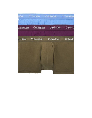 PACK DE 3 CALZONCILLOS HOMBRE CALVIN KLEIN TIPO BOXER TIRO BAJO