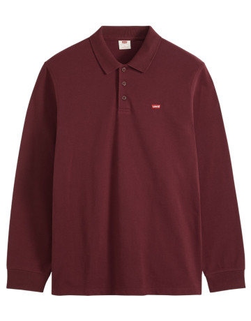 POLO HOMBRE  LEVI'S LS HM POLO TAWNY PORT PIQUE