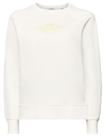 SUDADERA CON LOGOTIPO BORDADO MUJER ESPRIT
