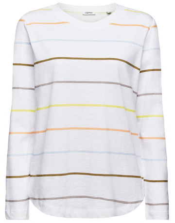 CAMISETA DE MANGA LARGA A RAYAS MUJER ESPRIT