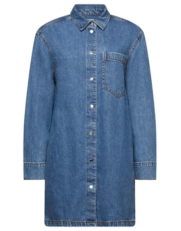 VESTIDO CAMISERO VAQUERO CORTO MUJER ESPRIT