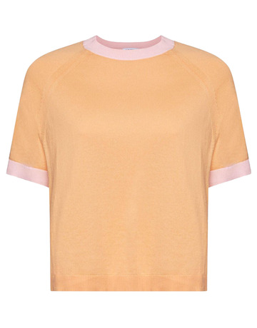 JERSEY DE MANGA CORTA BICOLOR MUJER ESPRIT