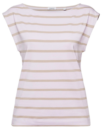 CAMISETA SIN MANGAS A RAYAS MUJER ESPRIT