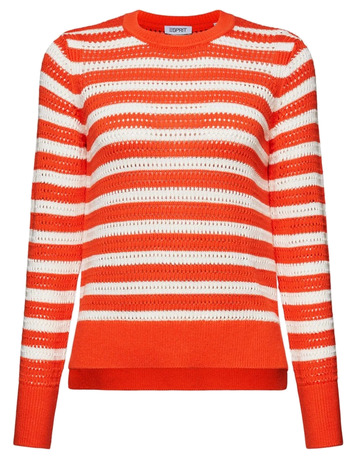 JERSEY DE PUNTO CALADO A RAYAS MUJER ESPRIT