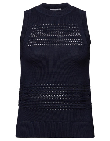 JERSEY DE MALLA SIN MANGAS MUJER ESPRIT