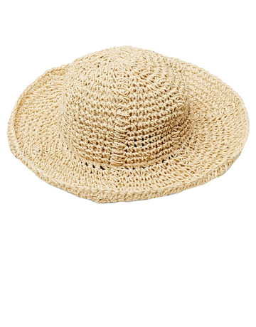 SOMBRERO DE PAJA DE GANCHILLO MUJER ESPRIT