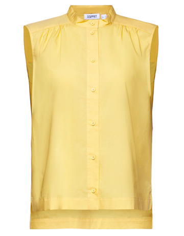 BLUSA DE POPELINA SIN MANGAS MUJER ESPRIT