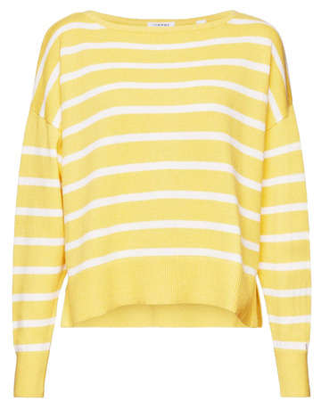 JERSEY A RAYAS EN MEZCLA DE LINO MUJER ESPRIT