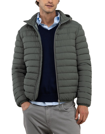 Añadir a la cesta CAZADORA ACOLCHADA HOMBRE EL GANSO CON CAPUCHA VERDE CAZADORA ACOLCHADA HOMBRE EL GANSO CON CAPUCHA VERDE