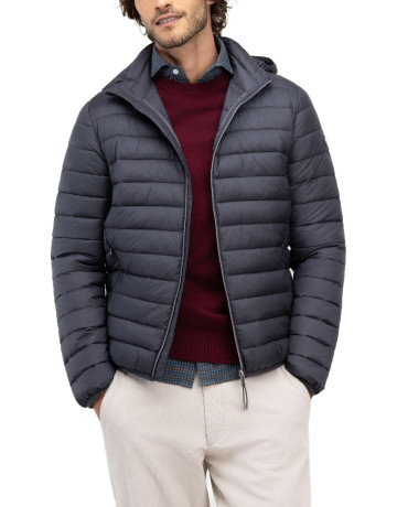 CAZADORA HOMBRE  EL GANSO CHAQUETA BÁSICA ACOLCHADA GRIS