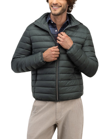 CAZADORA HOMBRE  EL GANSO CHAQUETA BÁSICA ACOLCHADA VERD