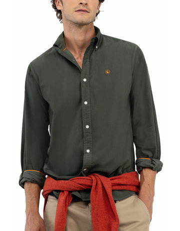 CAMISA HOMBRE  EL GANSO CAMISA PANA VERDE