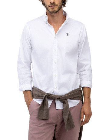 CAMISA HOMBRE  EL GANSO CAMISA GARMENT DYED BUTTON DOW