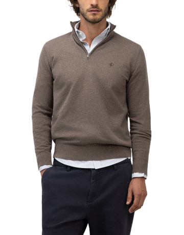 JERSEY HOMBRE  EL GANSO JERSEY BÁSICO CUELLO CAMIONERO