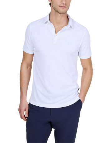 POLO HOMBRE  EL GANSO POLO MANGA CORTA SEPIIA BLANCO