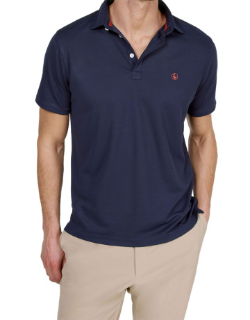 POLO HOMBRE  EL GANSO POLO MANGA CORTA SEPIIA