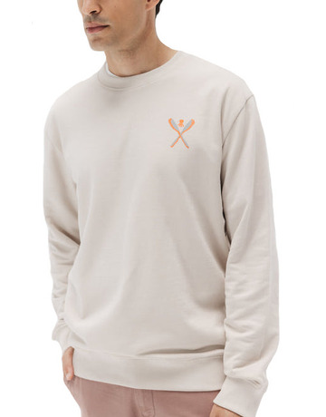 HOMBRE SUDADERA PALAS DIBUJADAS ARENA ARENA