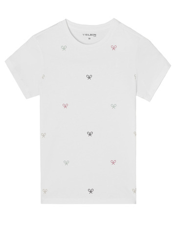 CAMISETA NIÑO SILBON MULTIRAQUETAS