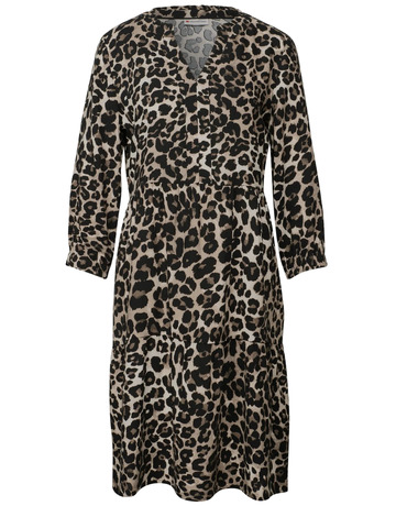 VESTIDO ESTAMPADO LEOPARDO MUJER STREET ONE