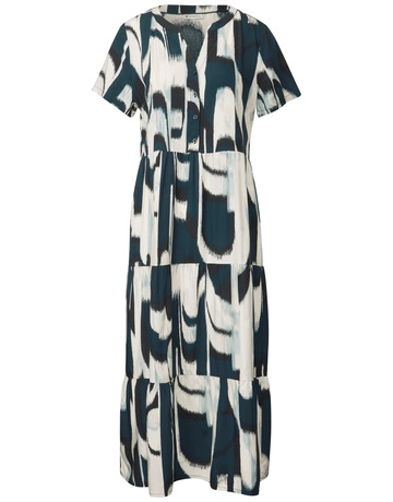 VESTIDO MUJER  STREET MIDI ETHNO DRESS_AOP