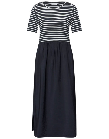 MUJER MAT MIX DRESS_STRIPED 27502