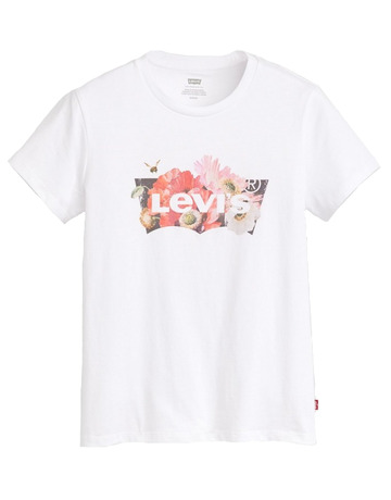 CAMISETA MUJER LEVI'S LOGO FLORAL