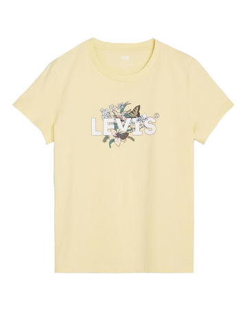 CAMISETA MUJER LEVIS PERFECT LOGO FLORAL