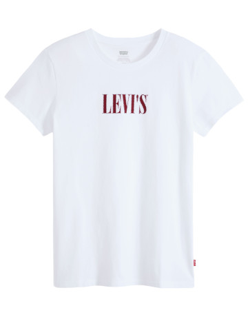 CAMISETA MUJER  LEVI'S THE PERFECT TEE SERIF STUD OUT