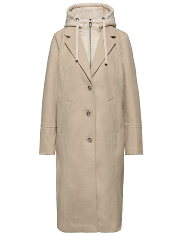 ABRIGO LARGO MUJER STREET ONE CON CAPUCHA