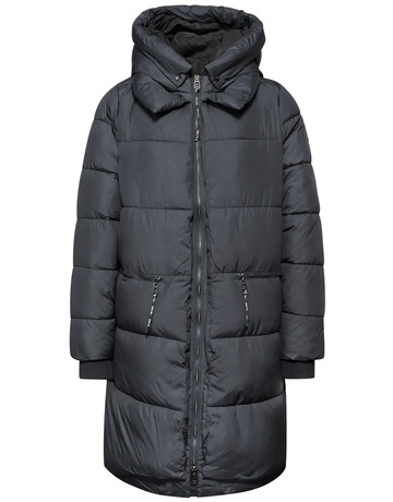 CAZADORA LARGA MUJER STREET ONE ACOLCHADA CON CAPUCHA