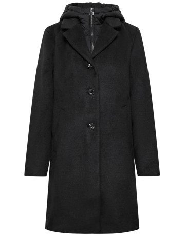 MUJER REVERS COAT W. HOODY INSERT 10001