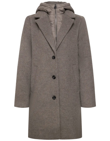 MUJER REVERS COAT W. HOODY INSERT 17655