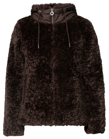 MUJER PADDED MAT MIX TEDDY JKT 17111