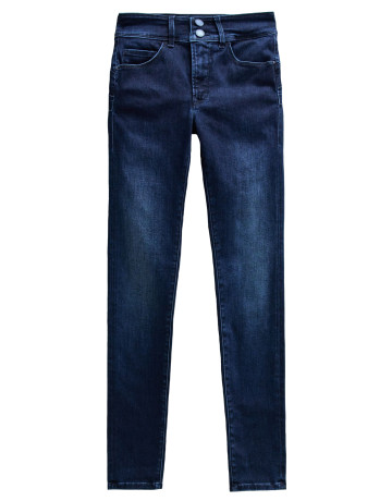 VAQUERO MUJER  SALSA JEANS SECRET SKINNY DARK COLOUR